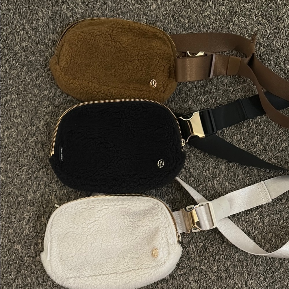 lululemon belt bags Sherpa